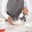 Misurini Cucchiai da cucina in plastica bianca per alimenti da cucina 5 tazze