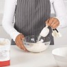 Hongu Misurini Cucchiai da cucina in plastica bianca per alimenti d...