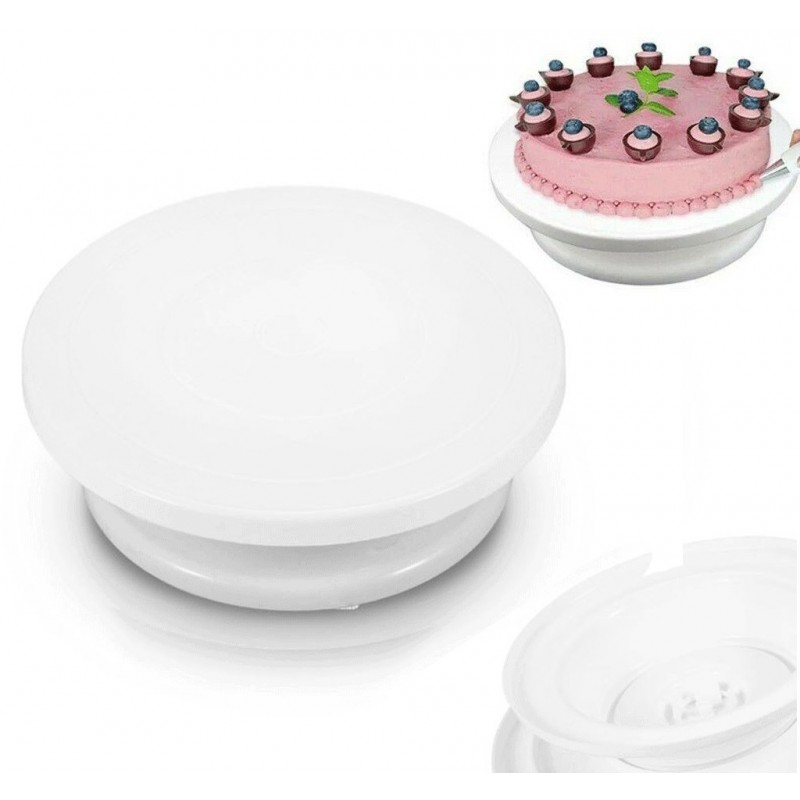 Hongu Supporto Piatto Girevole Gira Ruota Torta Rotante 28cm per De...