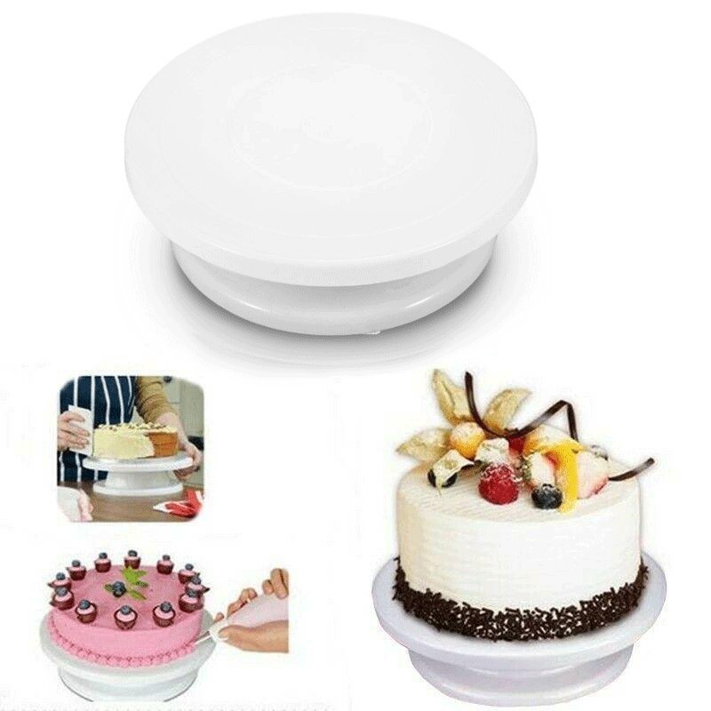 Hongu Supporto Piatto Girevole Gira Ruota Torta Rotante 28cm per De...