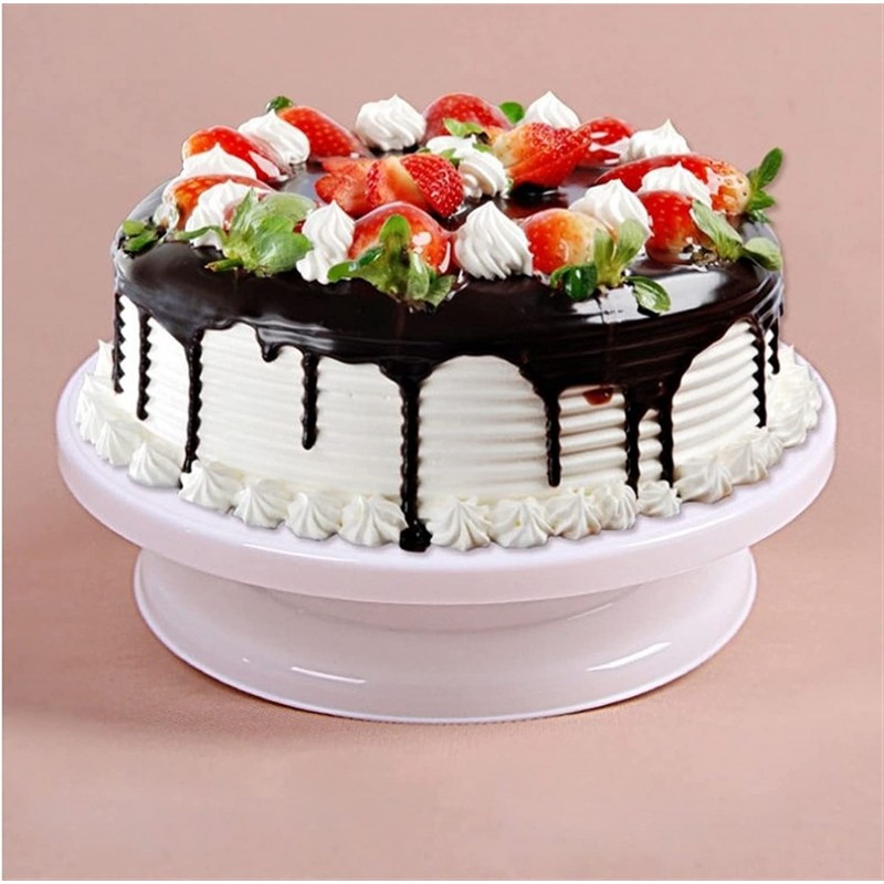 Hongu Supporto Piatto Girevole Gira Ruota Torta Rotante 28cm per De...