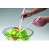 Hongu Set 3 Cucchiai In Plastica Per Insalata Da 25/29/33 Cm bianco...