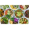 Hongu Set 3 Cucchiai In Plastica Per Insalata Da 25/29/33 Cm bianco...