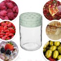 12x Barattoli vetro per conserve vasi vasetti chiusura 500ml con tappi miele