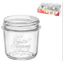 6 pz BARATTOLI 20CL QUATTRO STAGIONI BORMIOLI PER CONSERVE in vetro trasparente