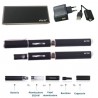 2 X sigaretta elettronica Ego-W kit completo svapo svapare fumare digitale