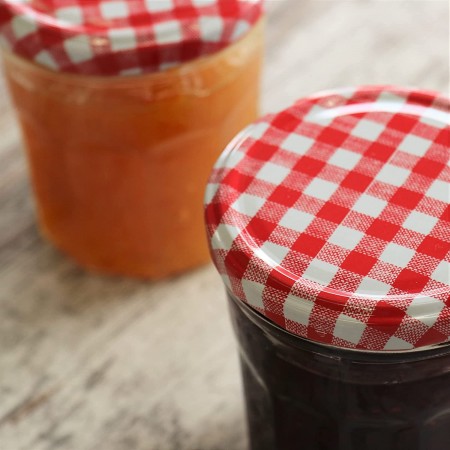 12 pz BARATTOLI VASETTI I PER CONSERVE in vetro trasparente Marmellata miele 7cm