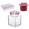 Hongu 24x BARATTOLI 100ml VASETTI I PER CONSERVE in vetro con tappi...
