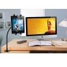 Supporto Stand in metallo con braccio telescopico per iPad Galaxy e Tablet PC dai 7 ai 10 pollici