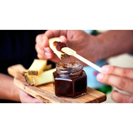 24x BARATTOLI 60ml VASETTI PER CONSERVE in vetro tappi portaconfetti bomboniere