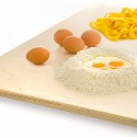 Spianatoia In Legno Multistrato 75x50 cm Asse Per Cucinare Impastare Lavorare