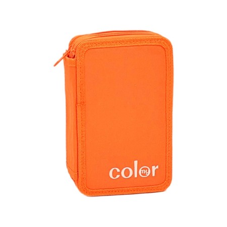 Astuccio per Scuola a 3 ZIP Cerniere Bambina bambino Portacolori Completo GIOTTO