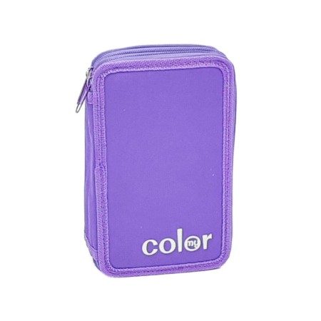 Astuccio per Scuola a 3 ZIP Cerniere Bambina bambino Portacolori Completo GIOTTO