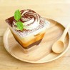 Hongu 48 pz COPPETTA QUADRO IN PLASTICA SET DA 60 CC DESSERT TRASPA...