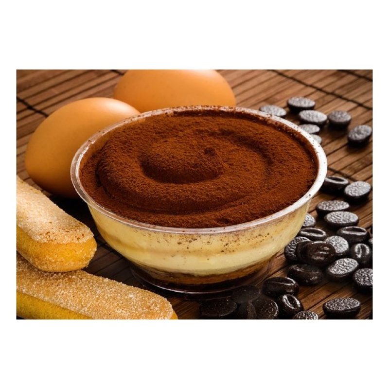 Hongu 24 pz COPPETTA GELATO IN PLASTICA SET DA 220 CC DESSERT TRASP...