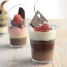 Hongu 24 Bicchierini shot bicchieri PLASTICA 120CC DESSERT TRASPARE...