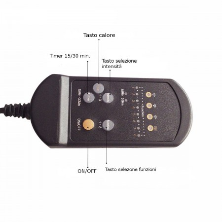 Cuscino da sedia massaggiante sedile auto ufficio casa relax stress riscaldante