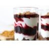 Hongu 24 Bicchierini shot bicchieri PLASTICA 120CC DESSERT TRASPARE...