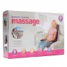 Cuscino da sedia massaggiante sedile auto ufficio casa relax stress riscaldante