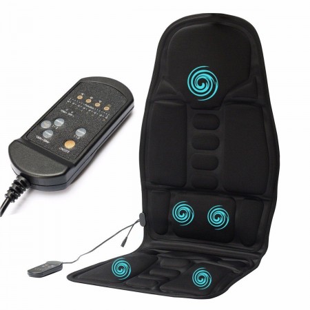 Cuscino da sedia massaggiante sedile auto ufficio casa relax stress riscaldante