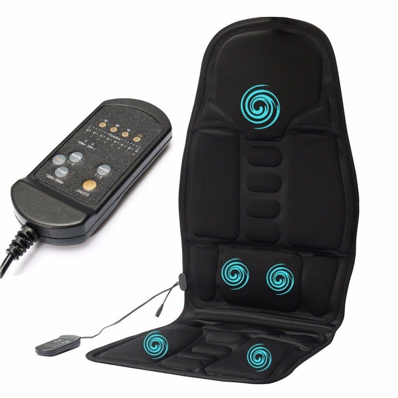 Cuscino da sedia massaggiante sedile auto ufficio casa relax stress riscaldante