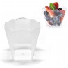 Hongu 24 pz COPPETTA Bicchierini IN PLASTICA DA 130 CC DESSERT TRAS...