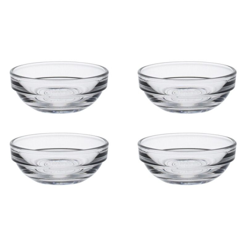 Duralex 4x Coppa Impilabile da 6x2,5 cm in Vetro Aperitivo Stuzzich...
