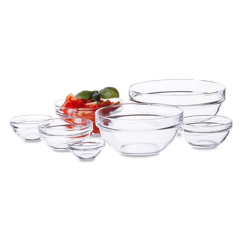 Duralex 4x Coppa Impilabile da 6x2,5 cm in Vetro Aperitivo Stuzzich...