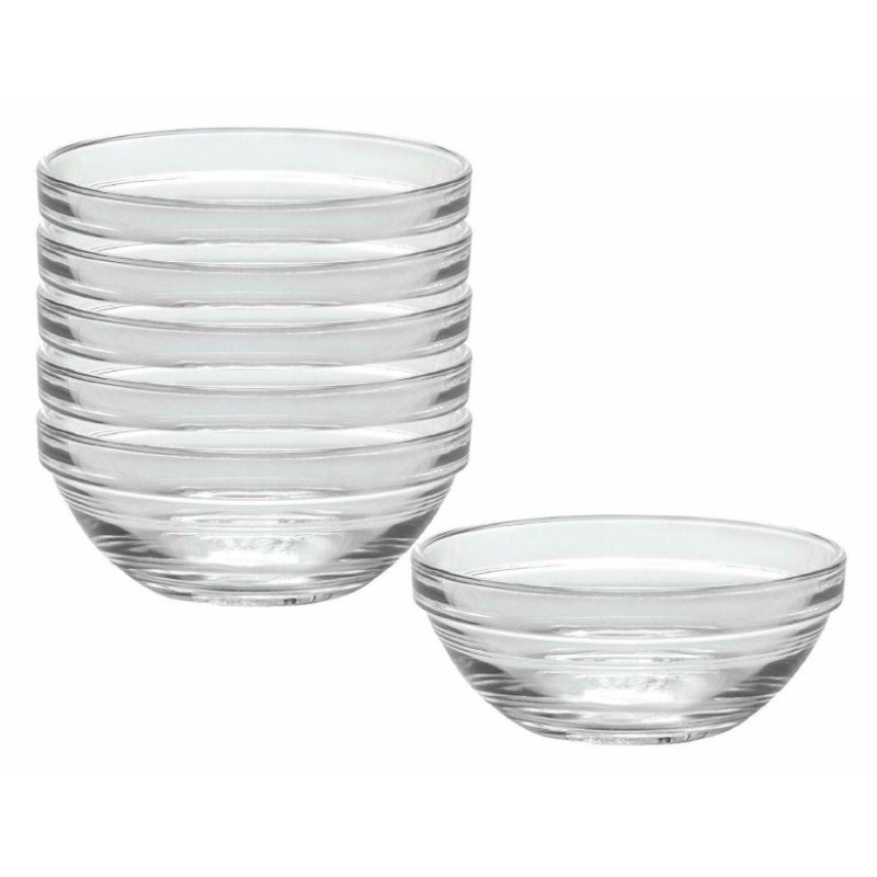 Duralex 4x Coppa Impilabile da 6x2,5 cm in Vetro Aperitivo Stuzzich...