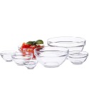 4x Coppa Impilabile da 7,5x3cm in Vetro Aperitivo Stuzzichini Olive Duralex LYS