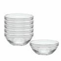 4x Coppa Impilabile da 7,5x3cm in Vetro Aperitivo Stuzzichini Olive Duralex LYS