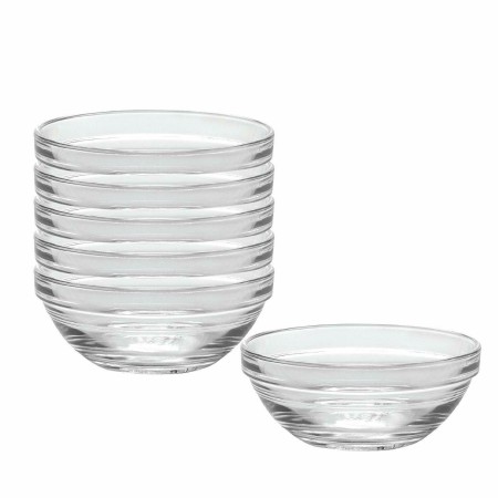 4x Coppa Impilabile da 7,5x3cm in Vetro Aperitivo Stuzzichini Olive Duralex LYS