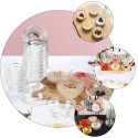 4x Coppa Impilabile da 7,5x3cm in Vetro Aperitivo Stuzzichini Olive Duralex LYS