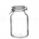 BORMIOLI FIDO VASO BARATTOLO IN VETRO 3 LITRI PER CONSERVE CHIUSURA ERMETICA