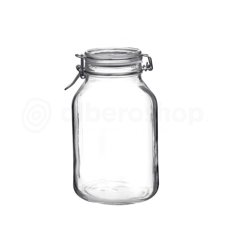 Barattolo Bormioli Rocco New Modal 2,2 Litri - Vetro Resistente Per Conservazione