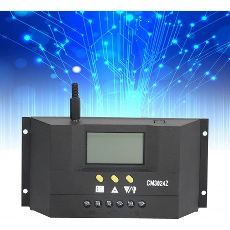 CONTROLLER REGOLATORE DI CARICA PANNELLI SOLARI 12V/24V 30A AUTOMATICO PANNELLO