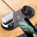 Base Di Ricarica Rapida 6 In 1 Wireless Per Samsung / Apple Watch iPhone 6 in 1