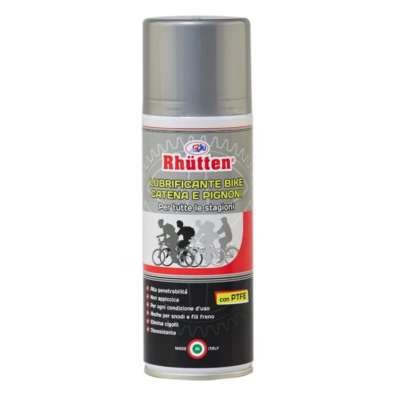 RHUTTEN Lubrificante bike catena specifico per bici al ptfe per tut...