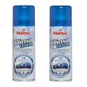 2x SPRAY PULIZIA CLIMATIZZATORE CONDIZIONATORE AUTO IGIENIZZANTE DISODORANTE
