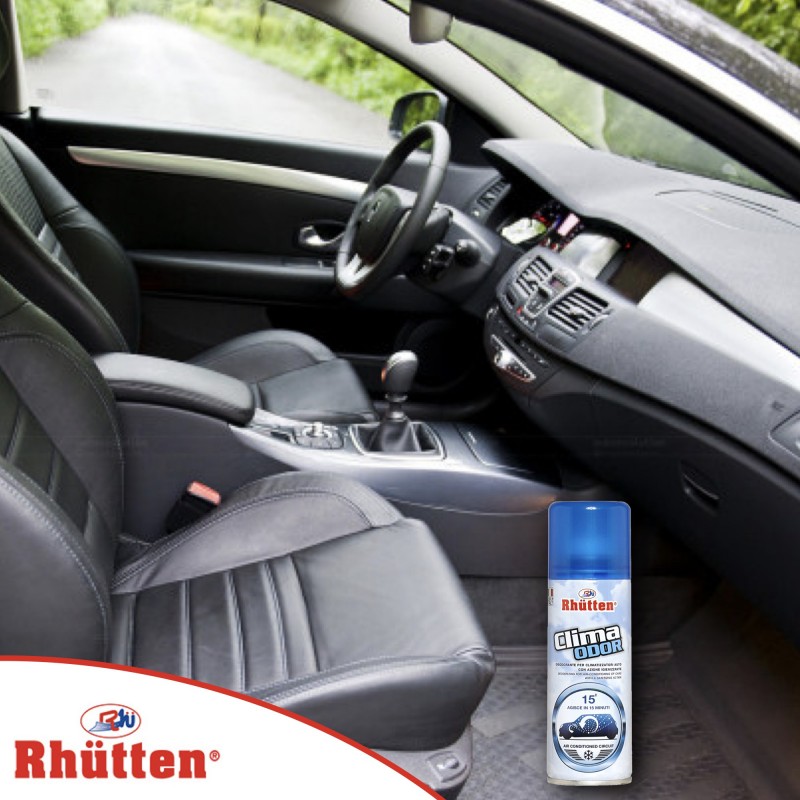 Rhutten 2x SPRAY PULIZIA CLIMATIZZATORE CONDIZIONATORE AUTO IGIENIZ...