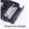 Hongu FORNELLO ACCIAIO INOX A GAS CAMPEGGIO CASA PORTATILE 2900W PI...