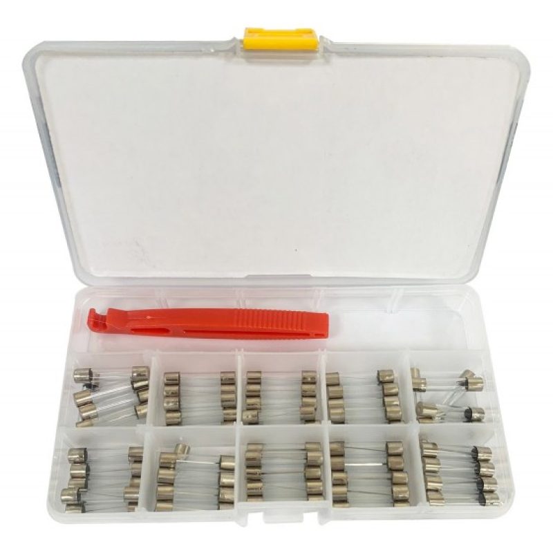 Hongu 50x Fusibili rapidi in vetro da 1amp a 30amp ricambio fusibil...