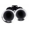 Clacson 2 trombe corno 12V 135db per auto camion moto barca tono con compressore