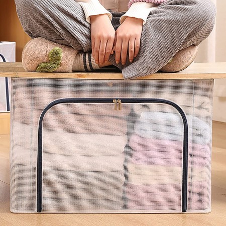 Box Scatola Salvaspazio Portatutto Vestiti Armadio Organizer varie misure in PVC