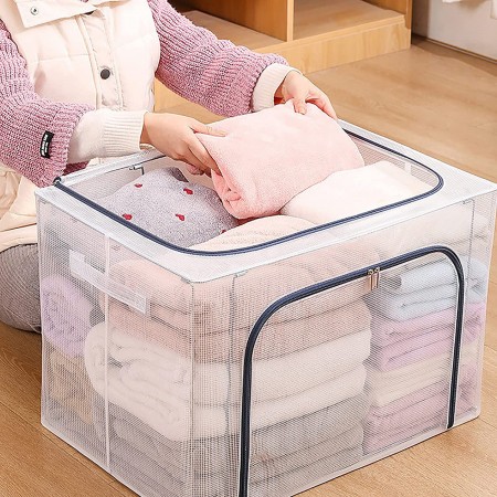 Box Scatola Salvaspazio Portatutto Vestiti Armadio Organizer varie misure in PVC