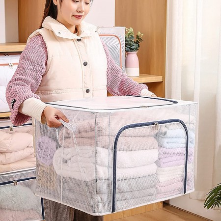 Box Scatola Salvaspazio Portatutto Vestiti Armadio Organizer varie misure in PVC