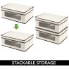 Hongu Box Scatola Salvaspazio Portatutto Contenitore Organizer 59x4...