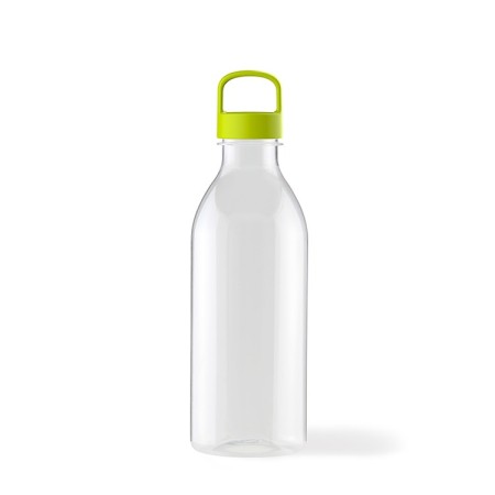 Set da 12 Bottiglia Succo plastica trasparente bottiglie 1L con tappo borraccia