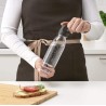 Hongu Set da 12 Bottiglia Succo plastica trasparente bottiglie 1L c...