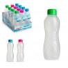 Plastic Forte Set 12 Bottiglia plastica trasparente bottiglie 550ml...